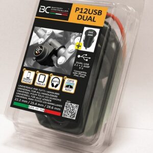 Presa  Accendisigari   SUPP MANUBRIO E PRESA USB DUAL COD 710-P12USBDUAL
