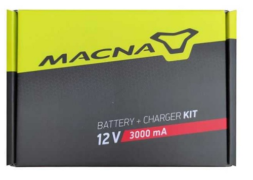 Macna Batteria con Caricatore Guanto 12v 3000 MahK-KIT-BAT-12V-3 0A COD 1658075