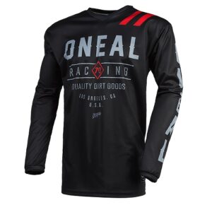 Oneal Element Jersey Dirt Black Gray E002