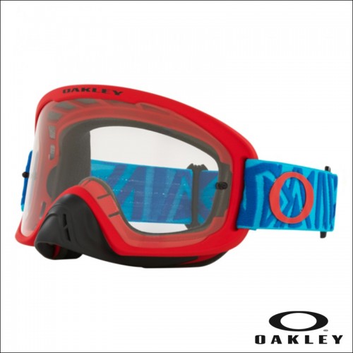 S Oakley O Frame 2-0 PRO MX Angle Red Clear