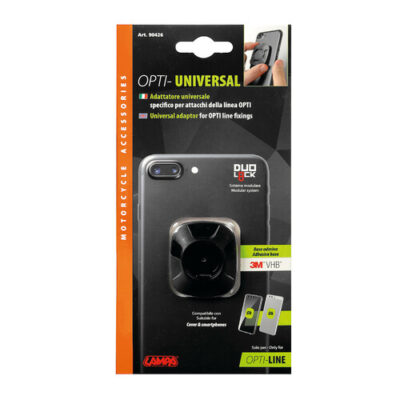 90426-Opti Universal adattatore universale Nero