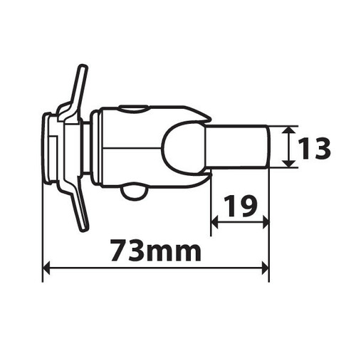 90436-Opti Screw attacco per custodia smartphone con vite M8 - immagine 8