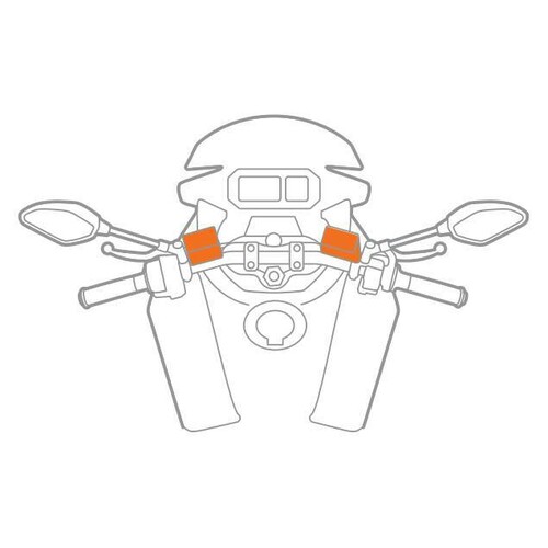 91596-Titan Opti Brake attacco per vaschetta olio freni-frizione - immagine 8