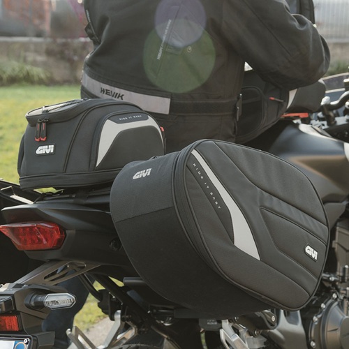 Coppia di borse laterali New EASY10 espandibili da 27 a 35 - immagine 4