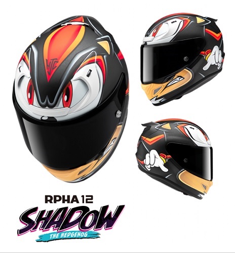 Casco Hjc RPHA 12 SHADOW THE HEDGEHOG - immagine 6